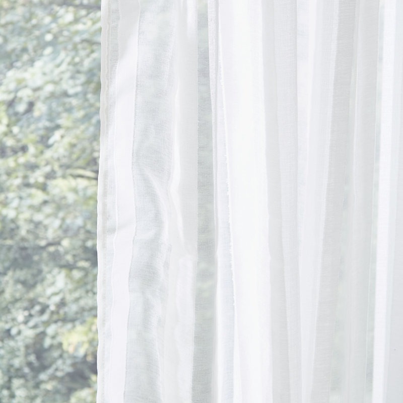 Aletta Slot Top Single Panel Voile Curtain