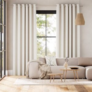 Arlo Wisp White Curtains