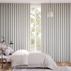 Dupioni Faux Silk Pearl Curtains