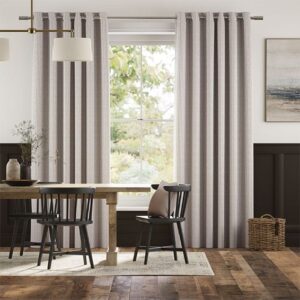 Ella Stripe Cappuccino Curtains