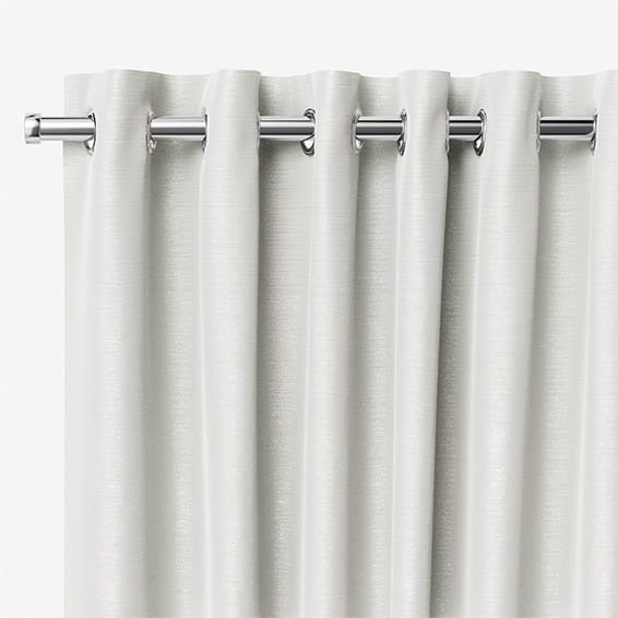Emperor Faux Silk Snow Curtains