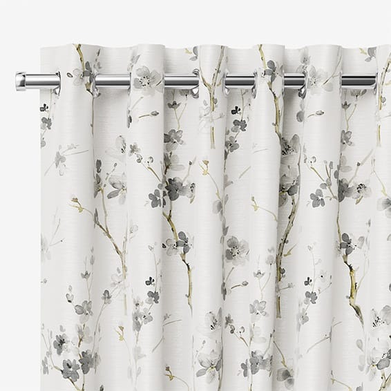 Fuji Blossom Faux Silk Cloud Curtains