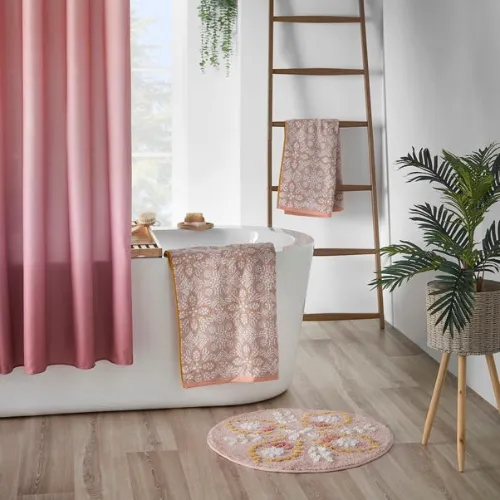 Global Ombre Shower Curtain 2