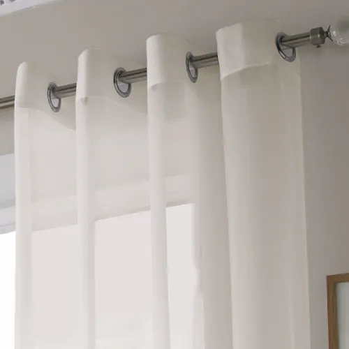 Jamie Eyelet Sheer Voile Curtain Panel - Image 2