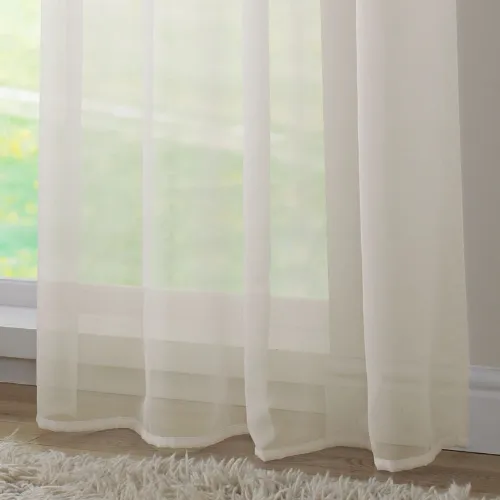 Jamie Eyelet Sheer Voile Curtain Panel 2