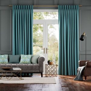 Real Silk Kingfisher Curtains