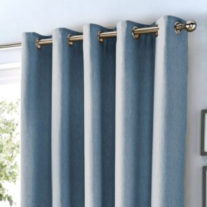 Sorbonne 100% Cotton Semi Sheer Curtain Pair