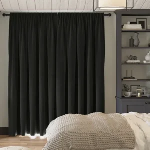 Ultra Luxe Velvet, Black