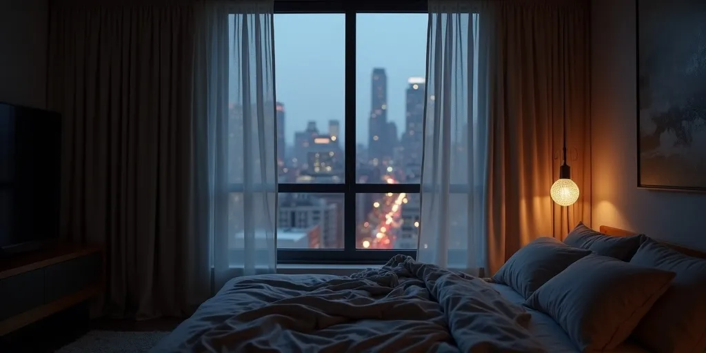 How do blackout curtains help with noise reduction?