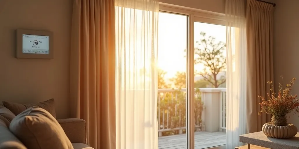 What role do blackout curtains play in reducing energy costs?