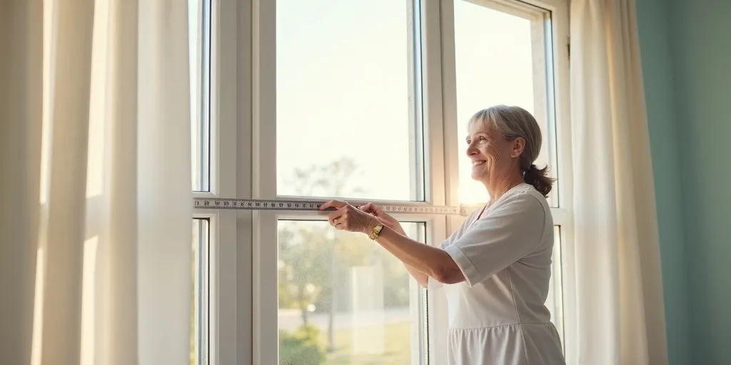 How do you measure for blackout curtains?