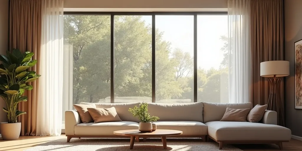 Why is it important to consider window size when buying blackout curtains?