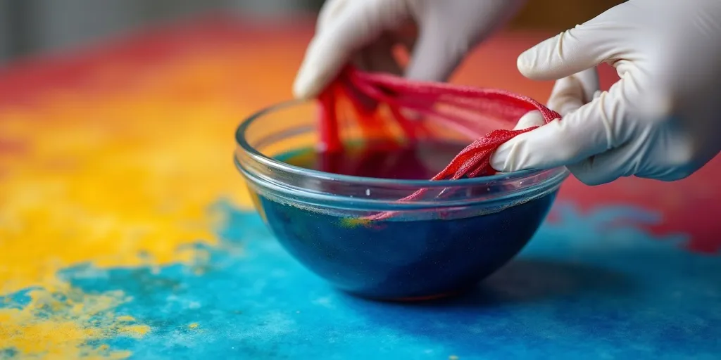 Can synthetic fibers like polyester be dyed easily?