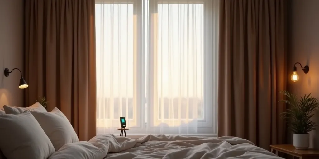 What benefits do blackout curtains provide for room temperature?