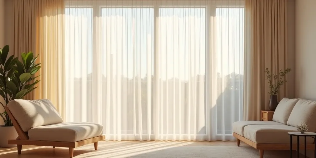 What factors to consider when choosing sheer curtains online?
