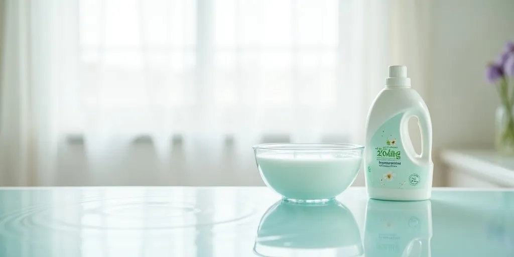 What type of water and detergent should be used for washing sheer curtains?