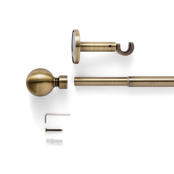 Ashton Extendable Metal Eyelet Curtain Rods