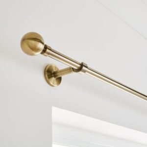 Ashton Extendable Metal Eyelet Curtain Rods