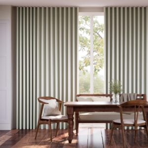 Bijou Linen Oatmeal Motorised Curtain