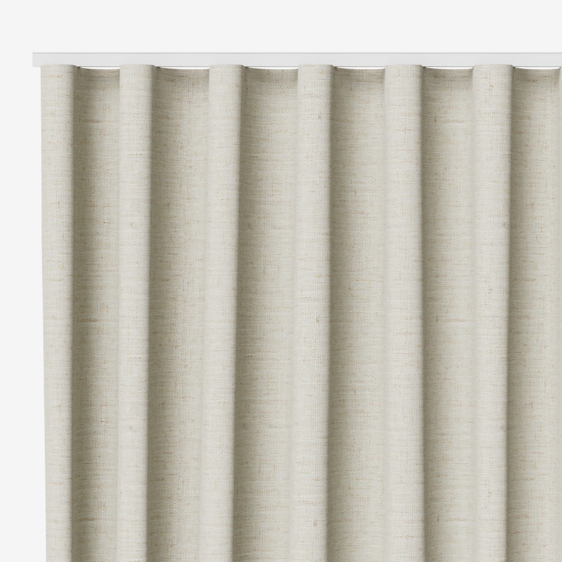 Bijou Linen Oatmeal Motorised Curtain