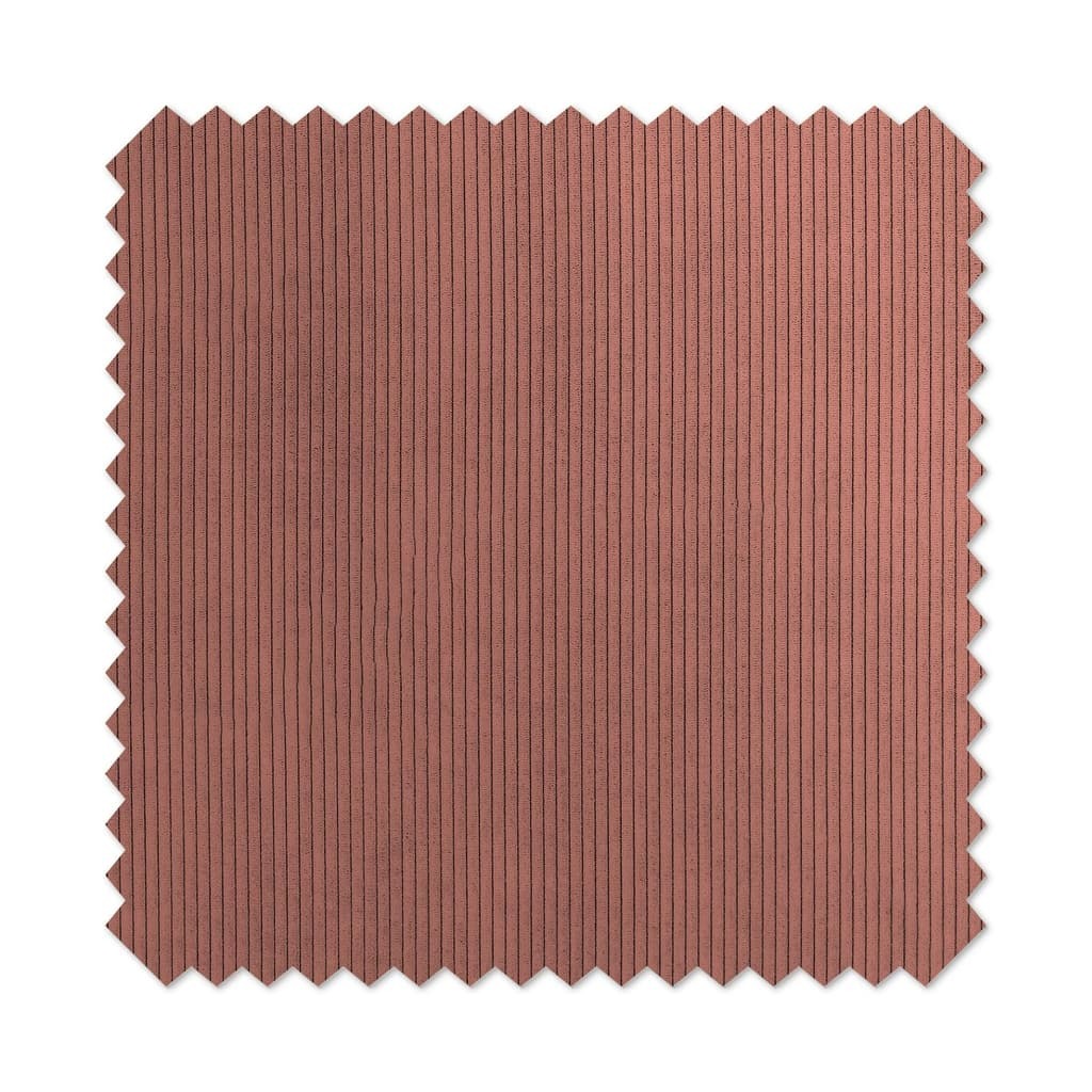 Corduroy Pink Bedroom Curtain
