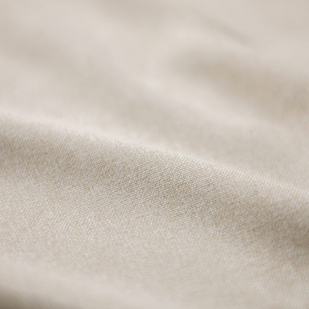 Luna Brushed Blackout Pencil Pleat Curtains