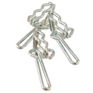 Nickel Curtain Hooks