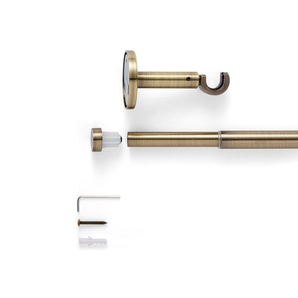 Trinity Extendable Metal Eyelet Curtain Rods