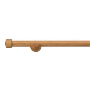 Trinity Fixed Wooden Eyelet Curtain Rods