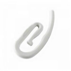 White Swish Curtain Track Hooks