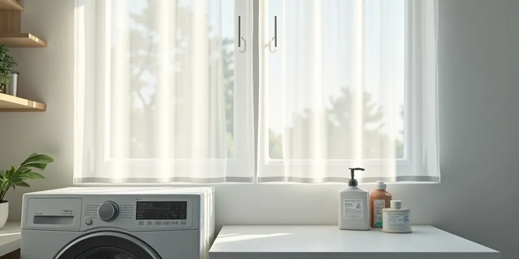 How should blackout curtains be washed to maintain their blackout properties?