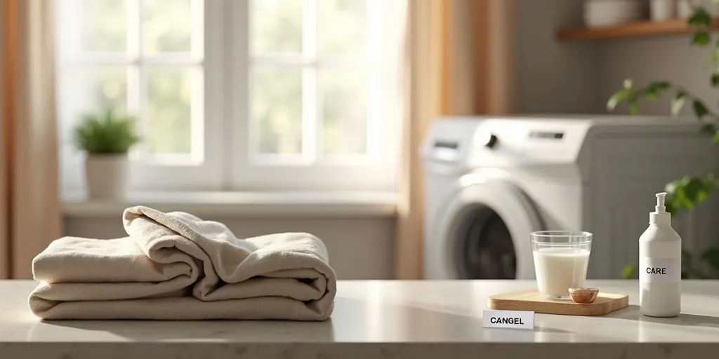 What precautions should be taken before washing blackout curtains?