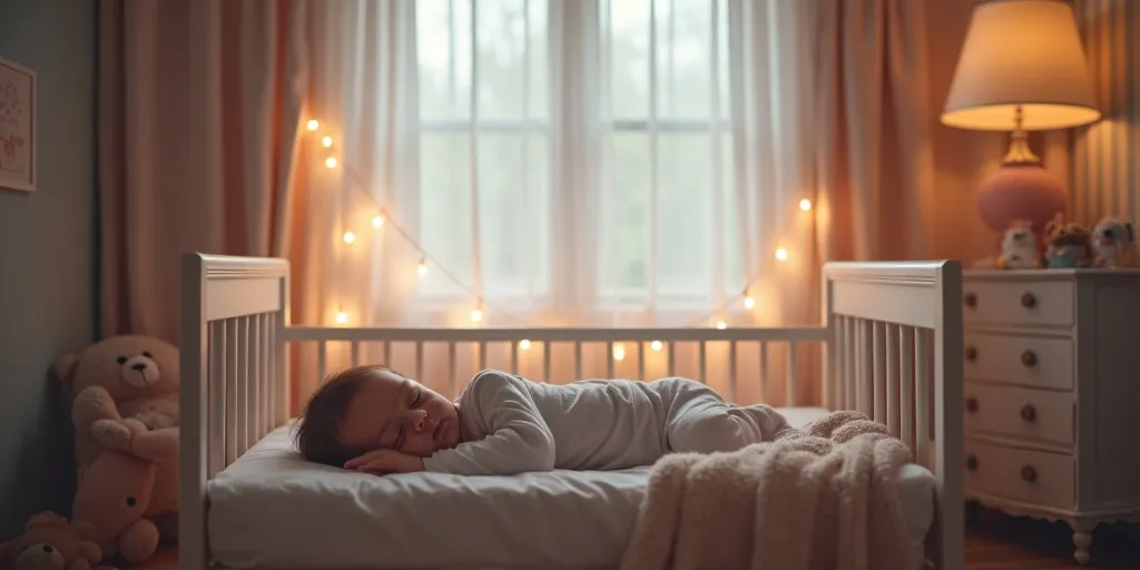 Can blackout curtains help create a calming sleep environment for infants?