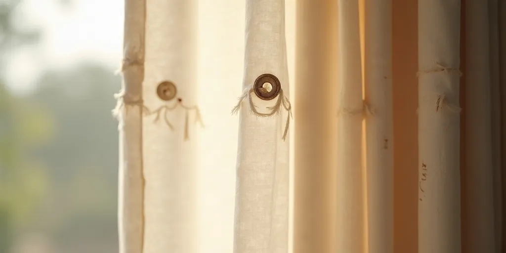 When should you consider replacing curtain eyelet rings?