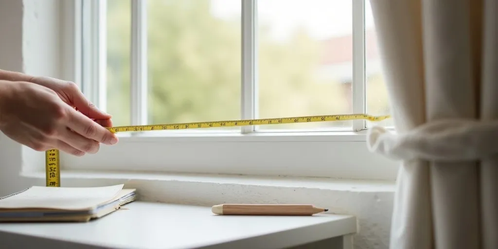 What measurements are needed for lined eyelet curtains?