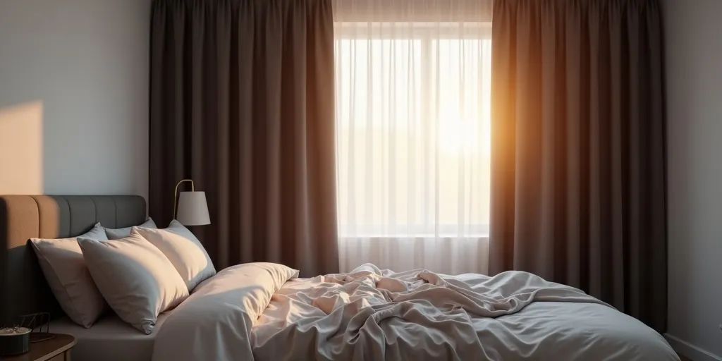 What is the primary purpose of blackout curtains?