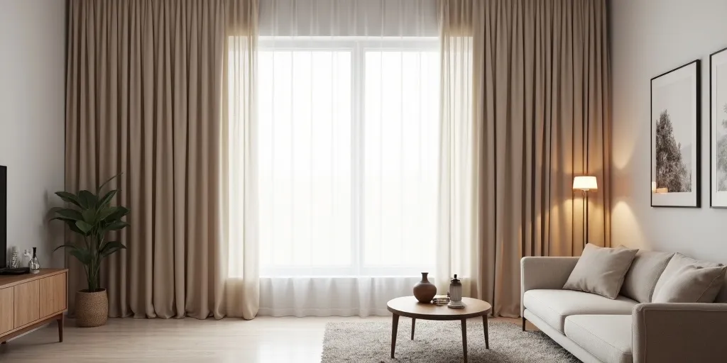 What is the ideal length for living room curtains?