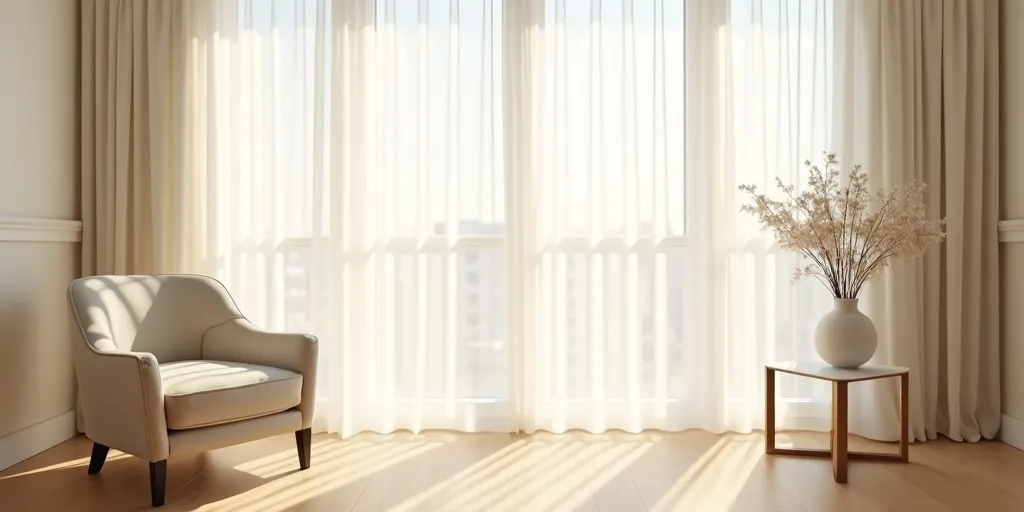What makes sheer curtains a popular choice for adding elegance to a room?