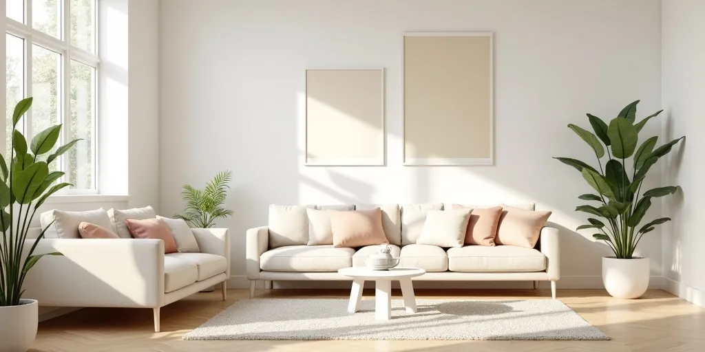 What effect do lighter colors have on the atmosphere of a living room?